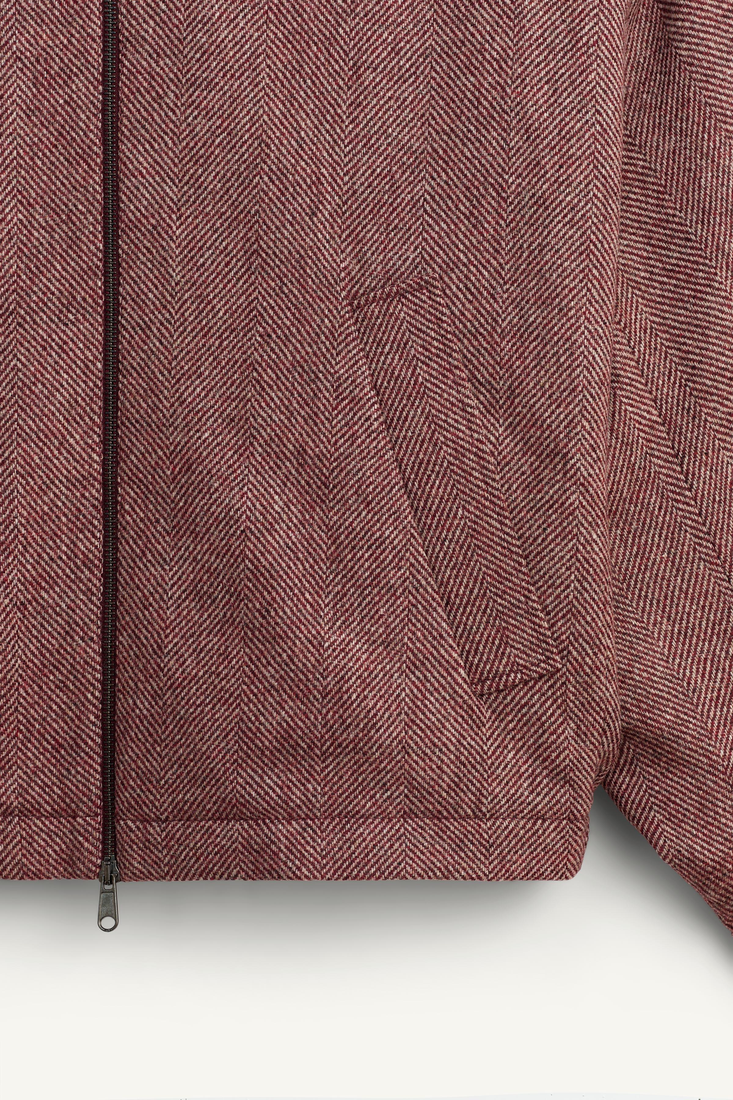 HERRINGBONE WOOL JACKET LIMITED EDITION